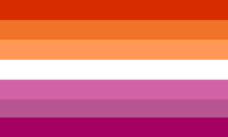 Ellie's Journals — Ellie's tattoo - lesbian pride flag gradient